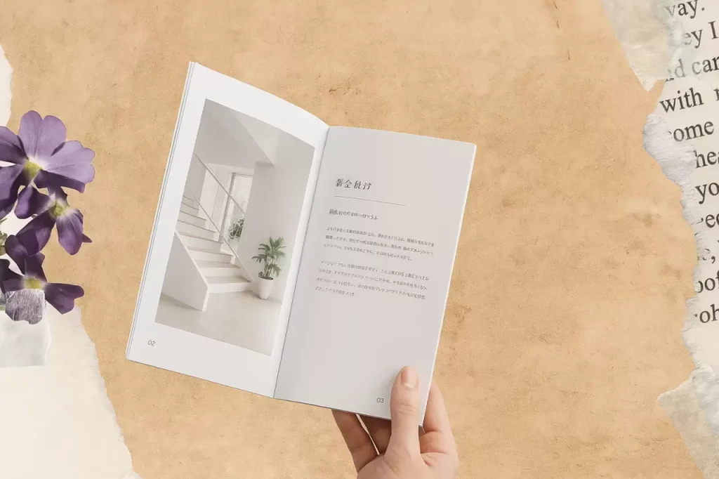 イベント・展示会の配布物におすすめ！薄くて見栄えする冊子印刷